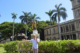 カメハメハ大王像