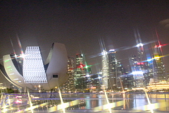 公園とへリックス・ブリッジ散策