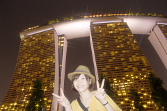 シンガポール夜景