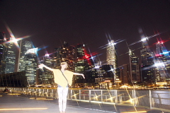 シンガポール夜景