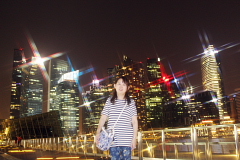 シンガポール夜景