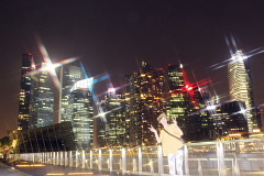 シンガポール夜景
